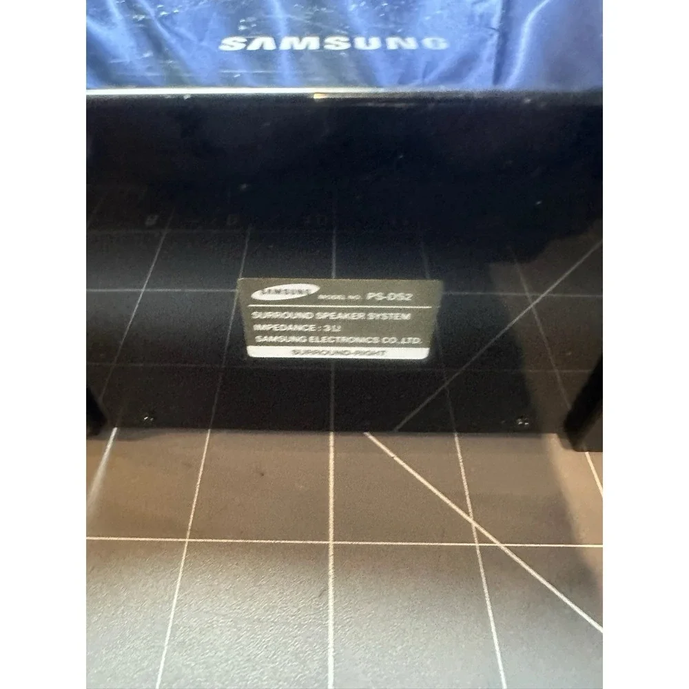 4 Samsung Black PS-DS2 Satellite Speakers Home Theater Surround Sound Tested